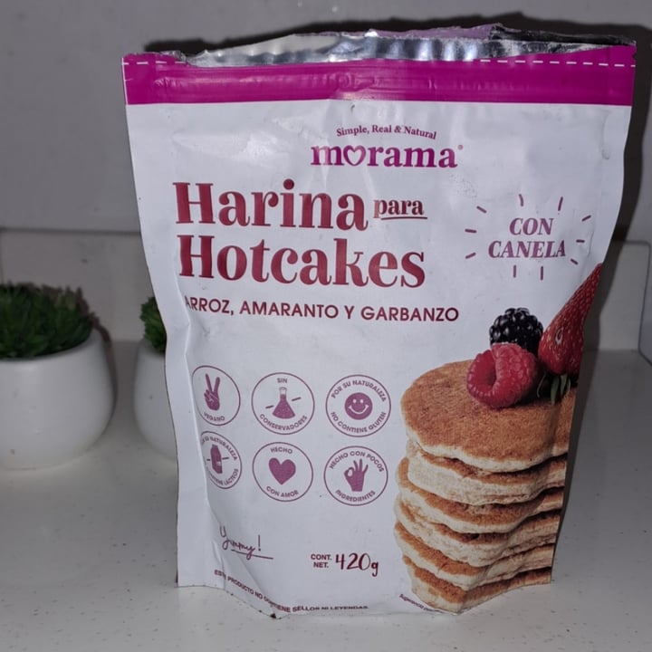 photo of Morama Harina para Hot Cakes Arroz, amaranto y garbanzo shared by @angellyv on  30 Dec 2022 - review