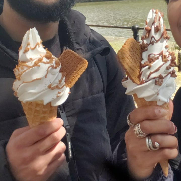 photo of The Happy Cow Soft serve vegan ice cream shared by @natalya05 on  02 May 2023 - review