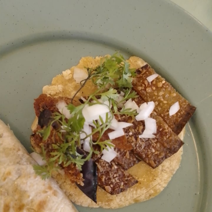 photo of Groovy's Taquería Vegana Taco De Milanesa De Berengena shared by @angelicadhays on  07 Jan 2023 - review