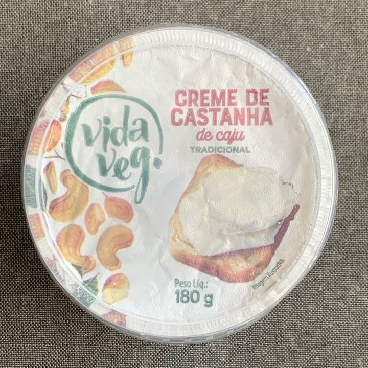 photo of Vida Veg Creme De Castanha De Caju Tradicional shared by @vimauro on  06 Jul 2023 - review