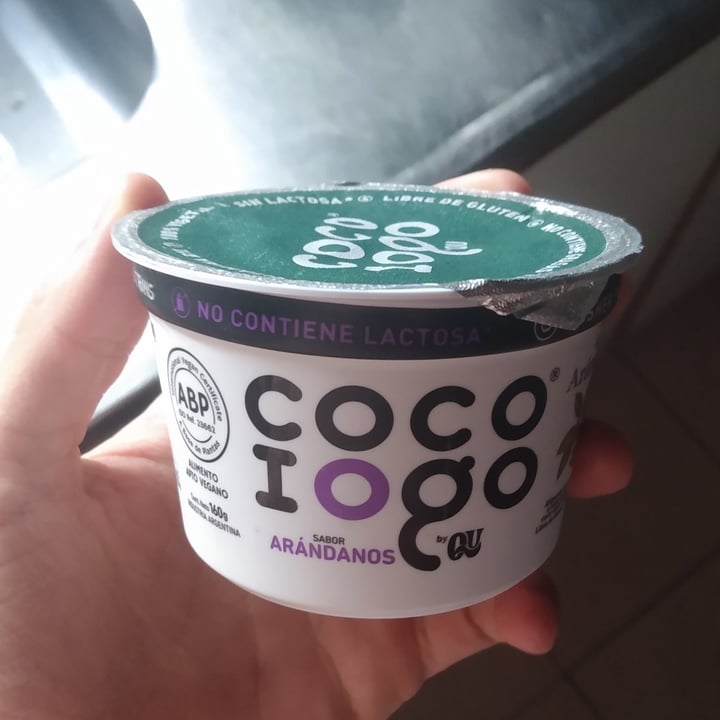 photo of Coco iogo yogur arandanos shared by @martinvegan on  23 Jun 2023 - review