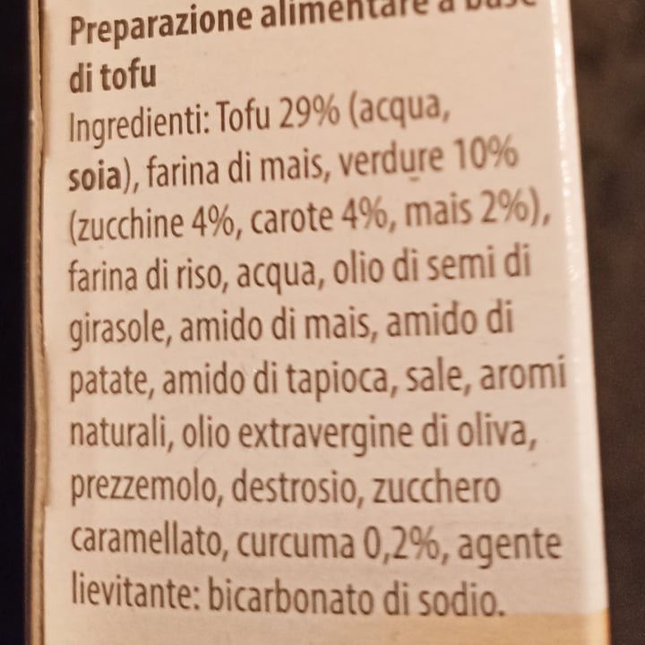 photo of Alifree Bastoncini di tofu alle verdure shared by @ghocri on  08 Jan 2023 - review