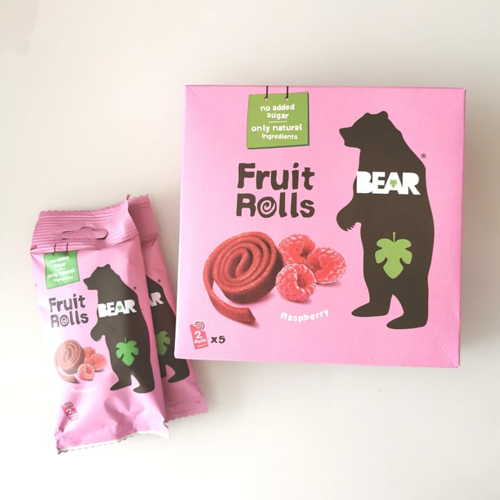 photo of Bear Fruit Rolls Raspberry shared by @ahmei on  25 Jun 2023 - review
