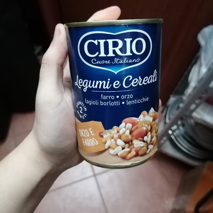 photo of Cirio Legumi&cereali shared by @eatpussyitsvegan on  27 Mar 2023 - review