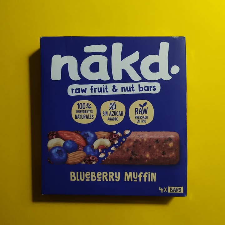 photo of Nākd. Blueberry Muffin shared by @rominaguch on  22 Jan 2023 - review