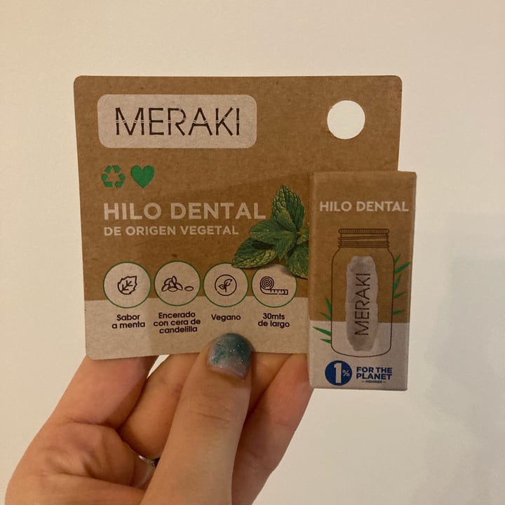 photo of Meraki Hilo dental Biodegradable+vegan shared by @taismf on  03 Jul 2023 - review
