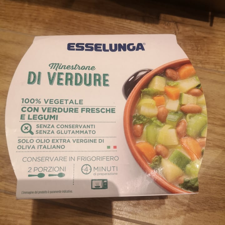 photo of Esselunga Minestrone di verdure shared by @carimilla on  02 May 2023 - review