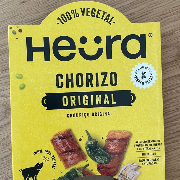 photo of Heura Chorizo Original shared by @aquafaba89 on  14 Jan 2023 - review