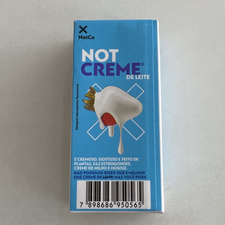 photo of NotCo creme de LEITE shared by @claudiamoraes on  31 Mar 2023 - review