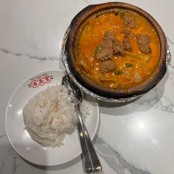 photo of The Hainan Story Chapter One (Hotel Boss) Claypot Hainanese Curry Vegetables shared by @skootykoots on  12 Feb 2023 - review