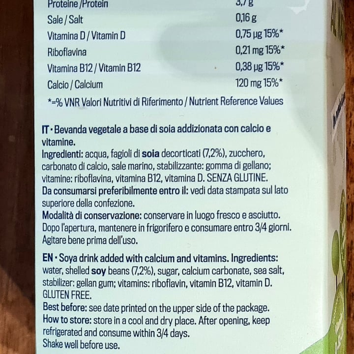 photo of Soya-Nat Soya Drink Al Naturale shared by @invariance on  25 Mar 2023 - review