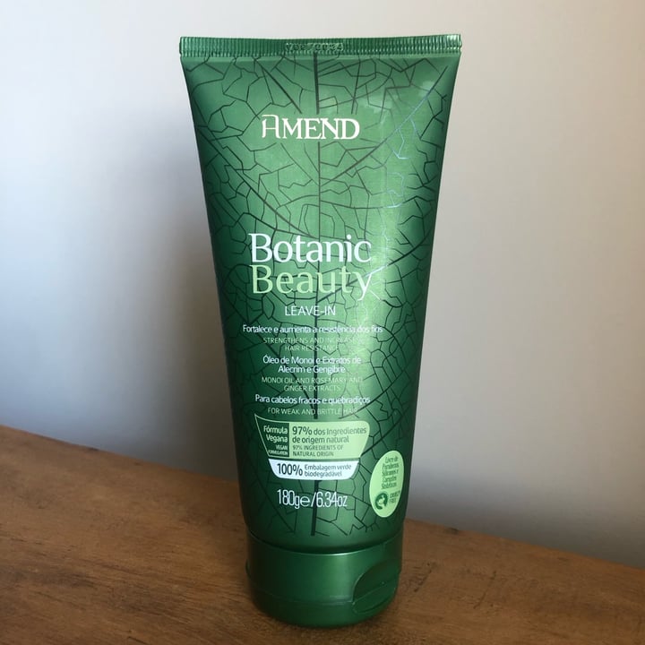 photo of Amend Botanic Beauty Óleo de Monoi e Extratos de Alecrim e Gengibre shared by @sandrafreitas on  21 Dec 2022 - review