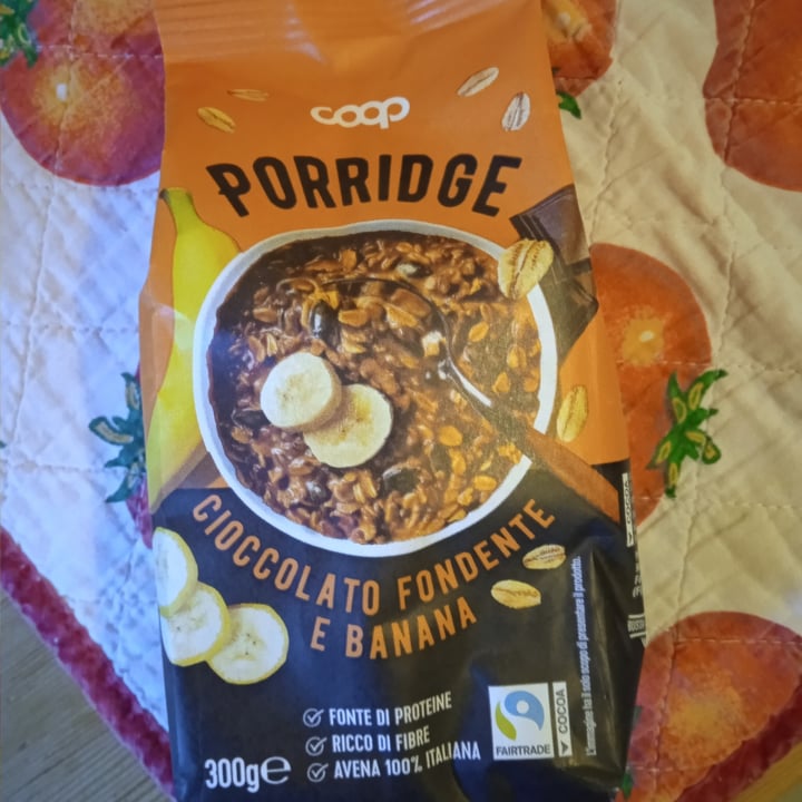 photo of Coop Porridge Cioccolato Fondente E Banane shared by @polpettavegana on  05 Feb 2023 - review