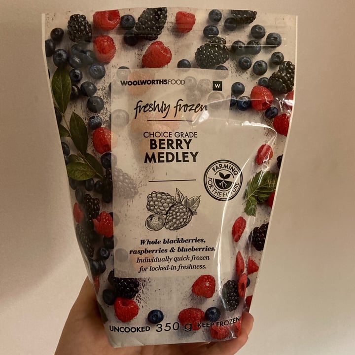 photo of Woolworths Food Berry Medley Frozen shared by @catherinews on  30 May 2023 - review