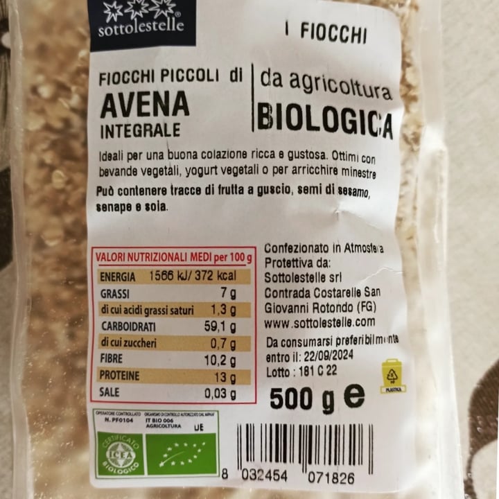 photo of Sottolestelle Fiocchi di Avena shared by @ross1992 on  28 Feb 2023 - review