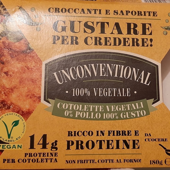 photo of Unconventional Cotolette Vegetali 0% Pollo 100% Gusto shared by @simona71marti on  03 Mar 2023 - review