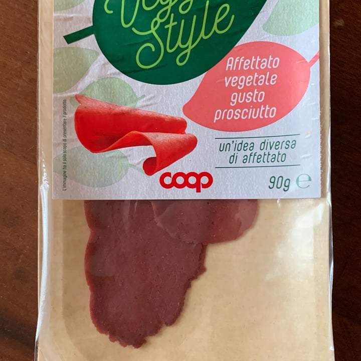 photo of Coop affettato vegetale gusto prosciutto shared by @pamelapagnin on  11 Apr 2023 - review
