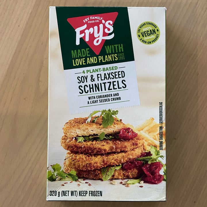 photo of Fry's Family Food 4 Soy & Flaxseed Schnitzels shared by @dan17 on  10 Mar 2023 - review