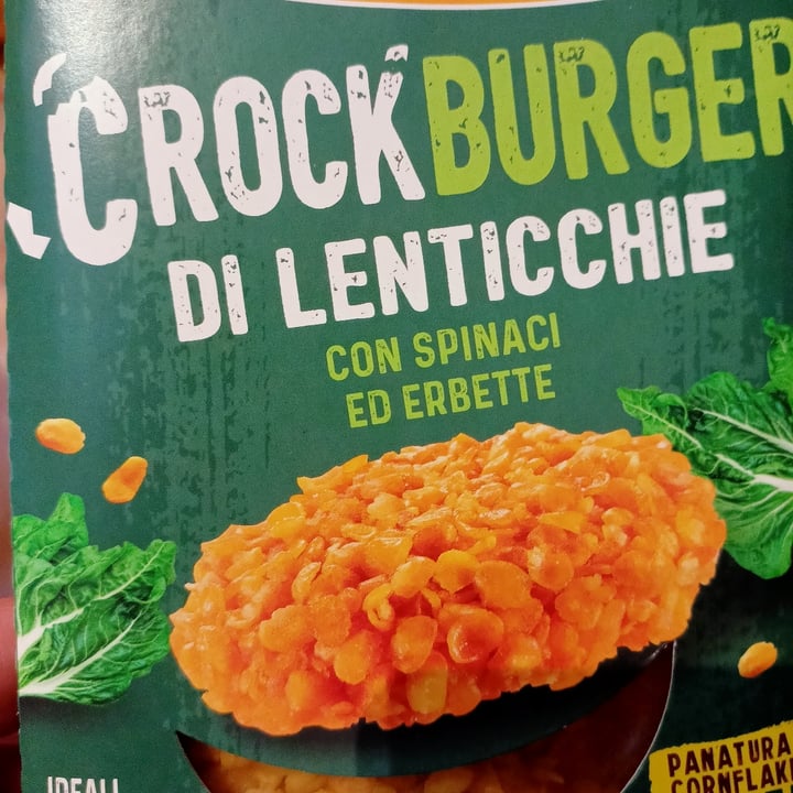 photo of Zerbinati Crockburger Di Lenticchie Con Spinaci Ed Erbette shared by @marinasacco on  11 Aug 2023 - review
