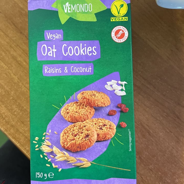 photo of Vemondo Oat Cookies shared by @stefanimal on  27 Jul 2023 - review