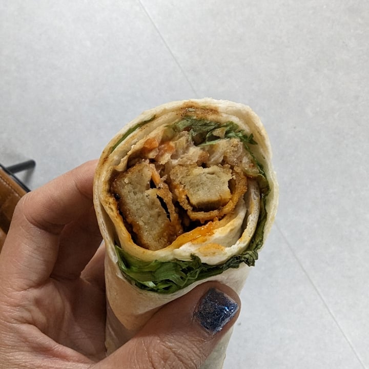 photo of Plant Pioneers Southern Fried No Chicken Goujon Wrap shared by @katchan on  12 Mar 2023 - review