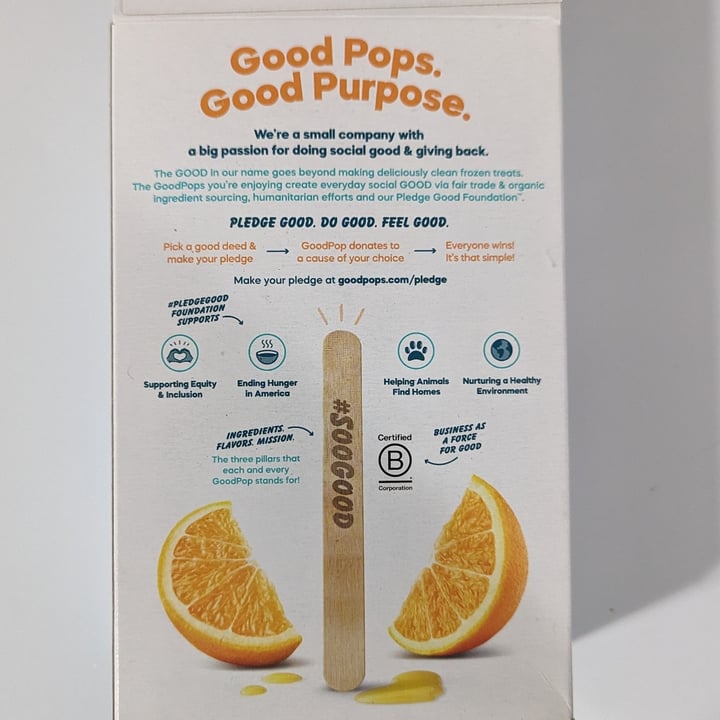 photo of Goodpop Orange N' Cream shared by @tina360 on  24 Jan 2023 - review