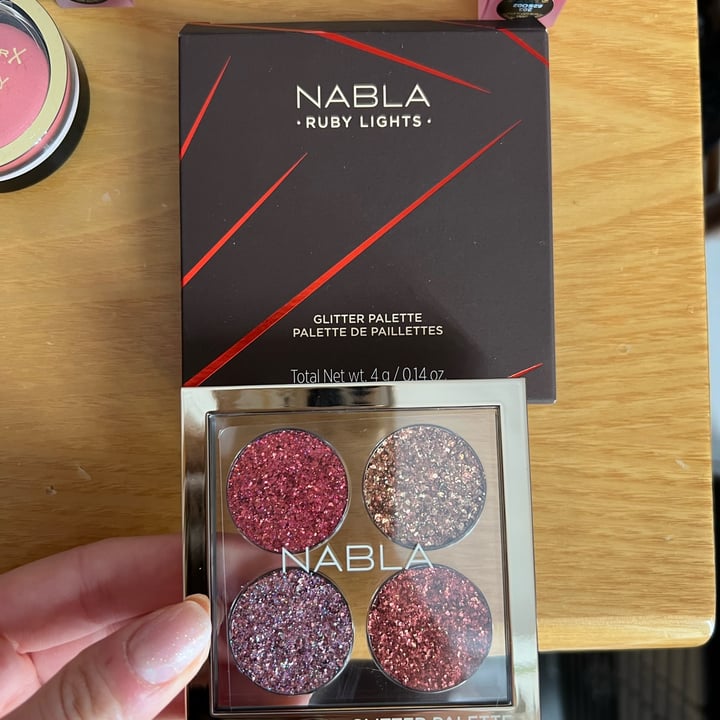 photo of Nabla Cosmetics Ruby Lights shared by @francineveg on  17 Dec 2022 - review