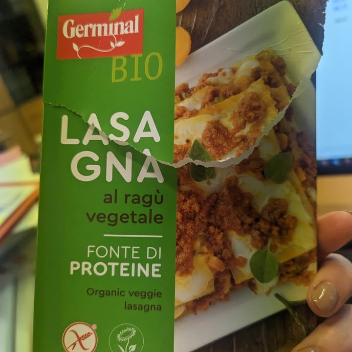 photo of Germinal Lasagna Al Ragù Vegetale shared by @giulitulip on  20 Apr 2023 - review