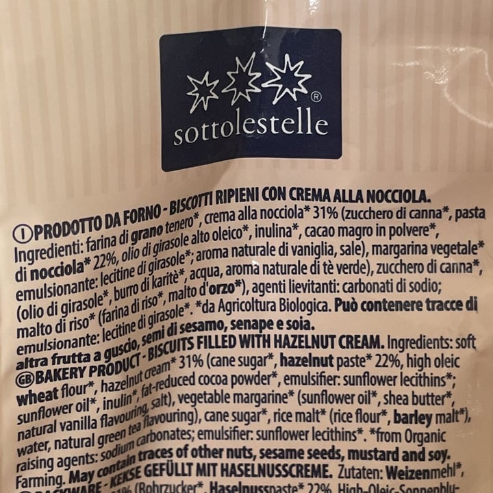 photo of Sottolestelle cuordicrema con ripieno alla nocciola shared by @babachito on  21 Jul 2023 - review