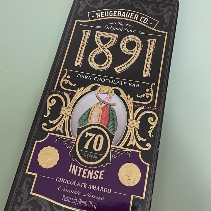 photo of Neugebauer 1891 70% Cacau Intense shared by @aldalima on  14 Feb 2023 - review