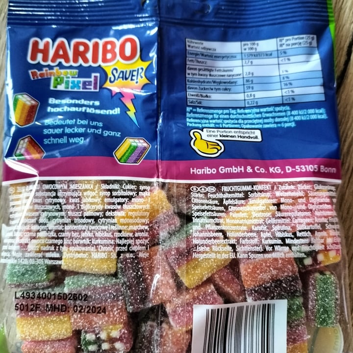 Haribo Rainbow Pixel Sour