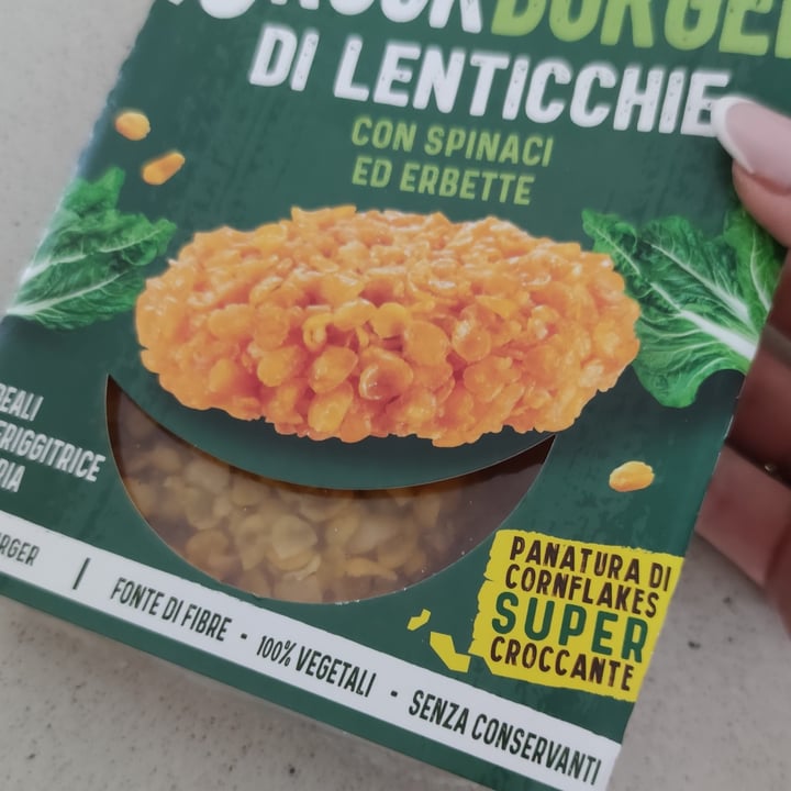 photo of Zerbinati Crockburger Di Lenticchie Con Spinaci Ed Erbette shared by @angelarusso on  15 Jun 2023 - review