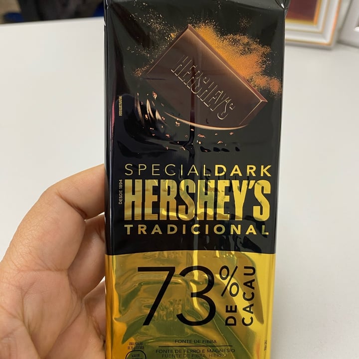 photo of Hershey's Special Dark 73% de Cacau shared by @leilaipassos on  12 Jun 2023 - review