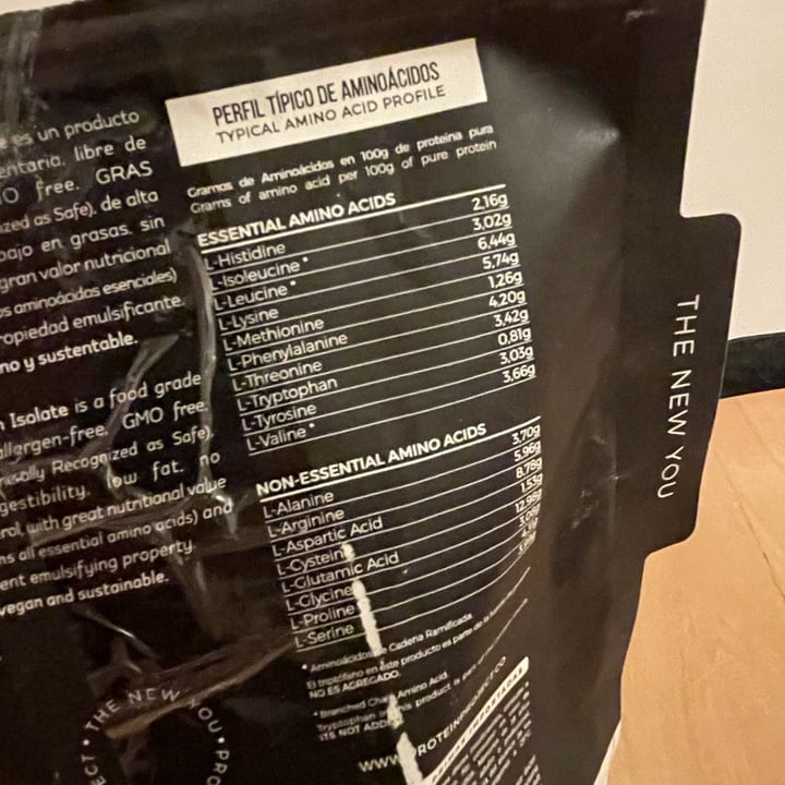 photo of Protein Project Vegan Pea Protein Isolate shared by @franvegg on  28 Apr 2023 - review