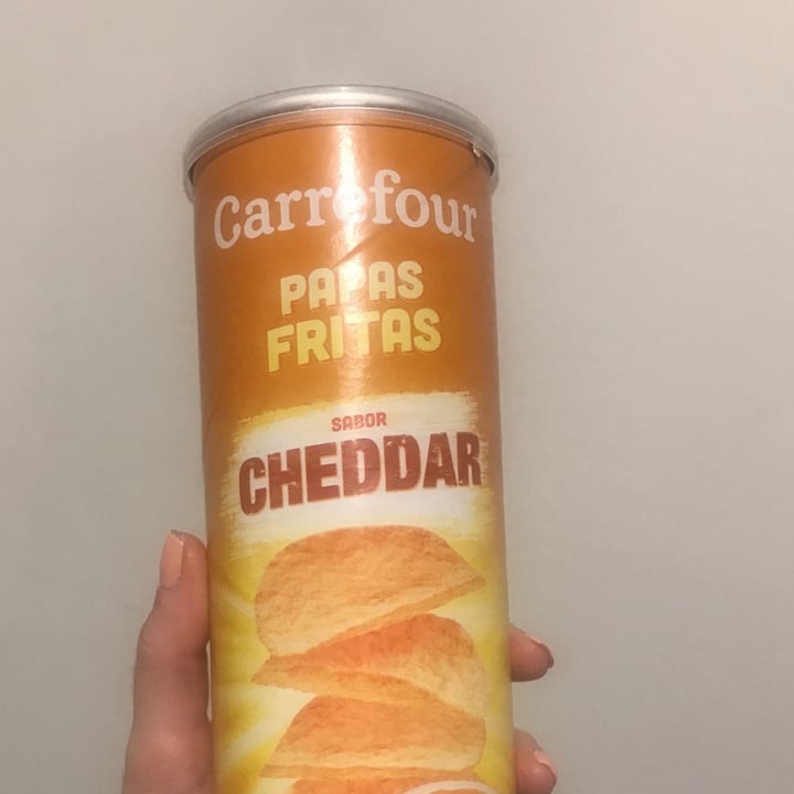 photo of Carrefour Papas fritas cheddar shared by @rosado on  10 Mar 2023 - review