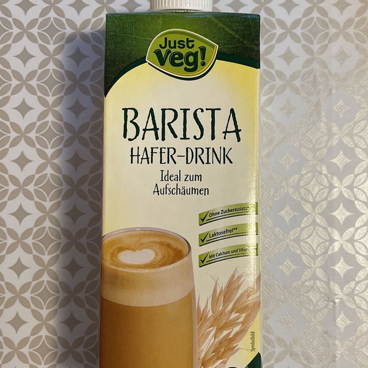 photo of Just Veg! (ALDI Italy) Barista hafer-drink shared by @elisam05 on  01 Feb 2023 - review