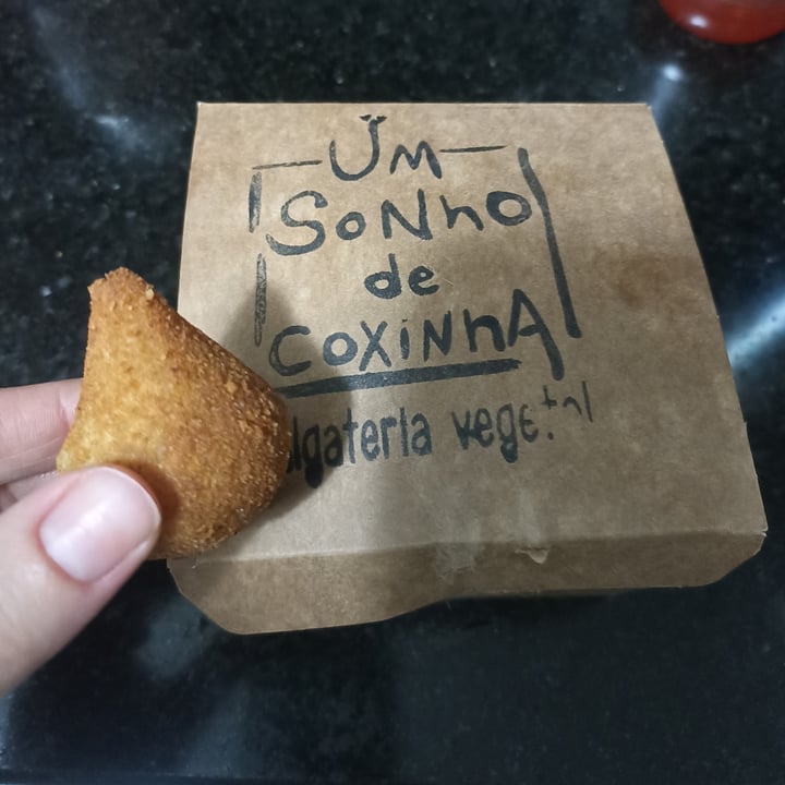 photo of Um Sonho de Coxinha (Cantina Vegana) Coxinha de Jaca shared by @dstrolezi on  21 Feb 2023 - review