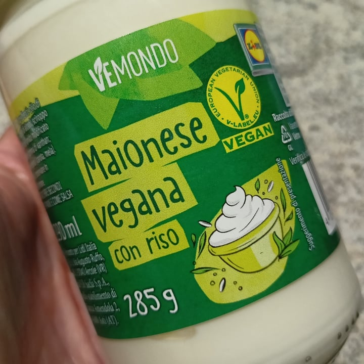 photo of Vemondo Maionese vegana con riso shared by @marinasacco on  15 Jan 2023 - review