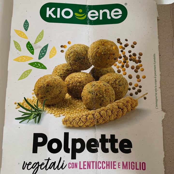 photo of Kioene Polpette con lenticchie e miglio shared by @azzurracontraf on  17 Dec 2022 - review