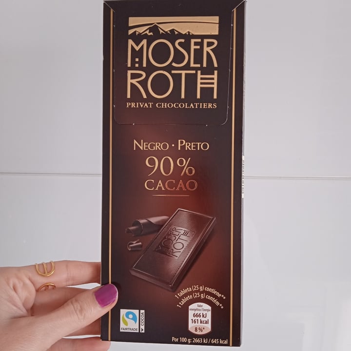 photo of Moser Roth edel bitter 90% shared by @paulis85 on  19 Feb 2023 - review