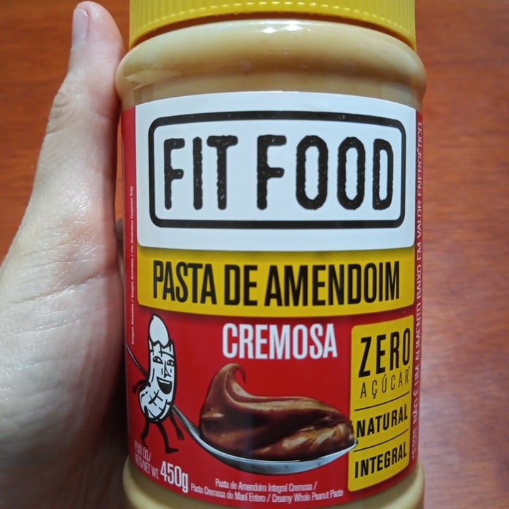 photo of Fit  Food Pasta De Amendoim Cremosa shared by @leilasmonnerat on  03 Feb 2023 - review