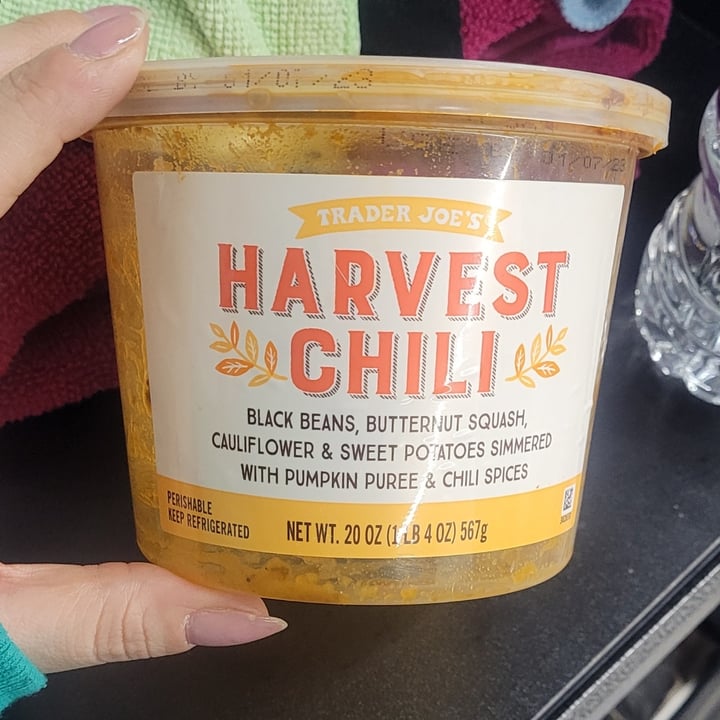 photo of Trader Joe's Harvest chili shared by @yunafreya on  17 Mar 2023 - review