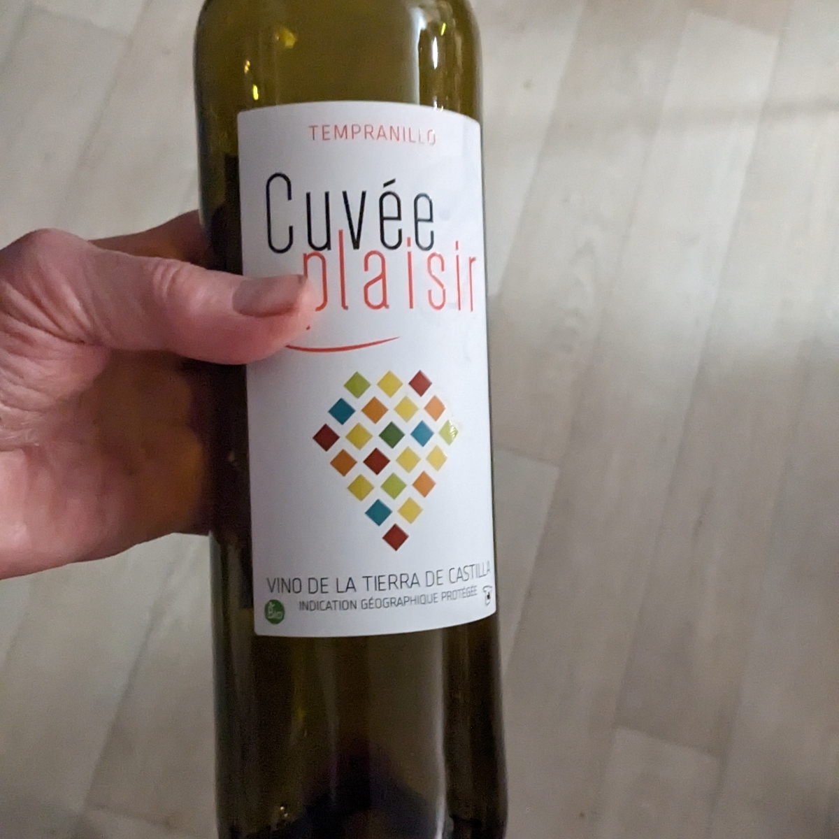 vin rouge de Castille Tempranillo from Cuvée plaisir - Vegan Product ...