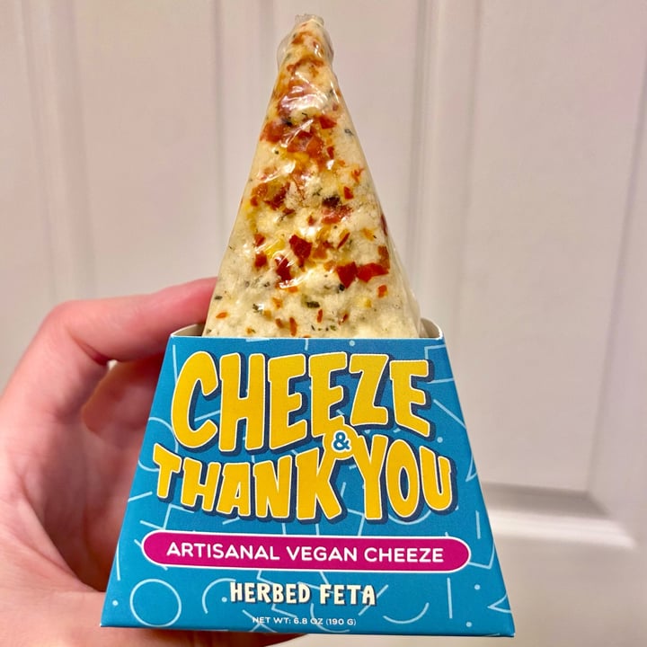 photo of Cheeze & Thank You Herbed Feta shared by @oddish on  29 Jun 2023 - review