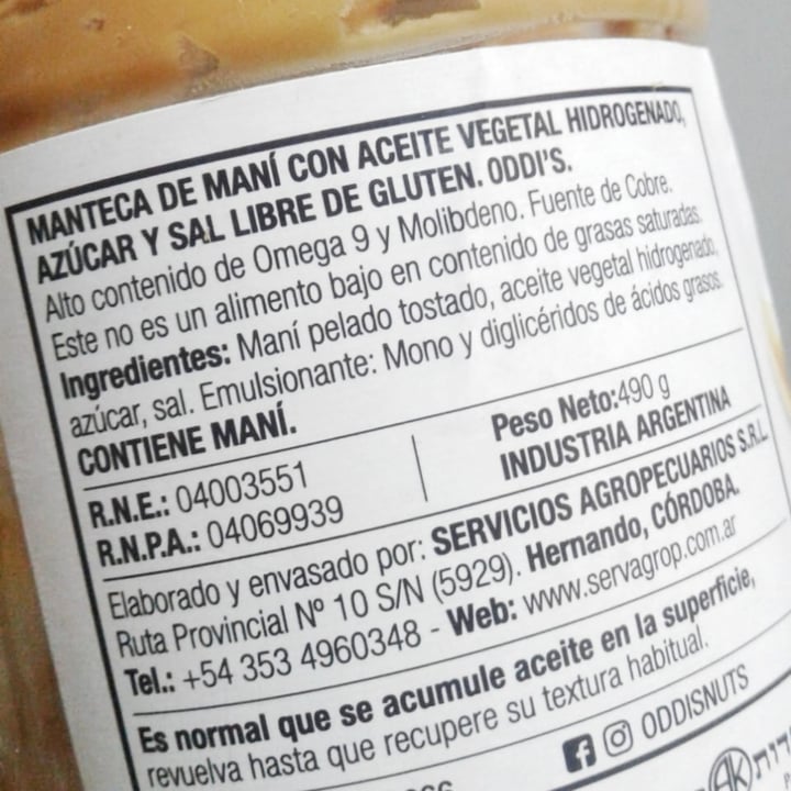 photo of Oddy's Mantequilla de mani shared by @yanyna on  22 Jan 2023 - review
