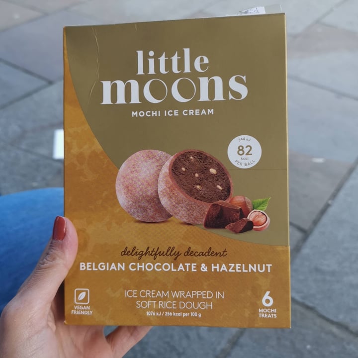 photo of Little Moons Belgian chocolate & hazelnut mochi shared by @mviana on  07 May 2023 - review