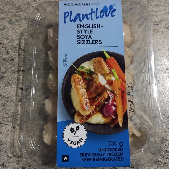 photo of Woolworths Food Plant Love English Style Soya Sizzlers shared by @colleenc on  17 Jan 2023 - review