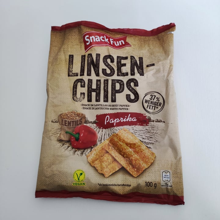 photo of Snack Fun Linden chips paprika shared by @larobbi on  15 Mar 2023 - review