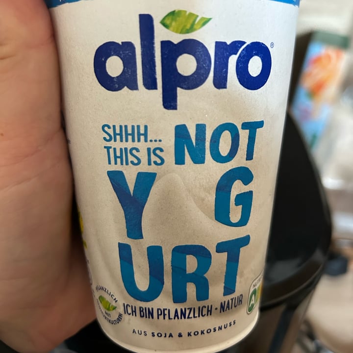 photo of Alpro Not Joghurt shared by @wildeblicke on  17 Jul 2023 - review