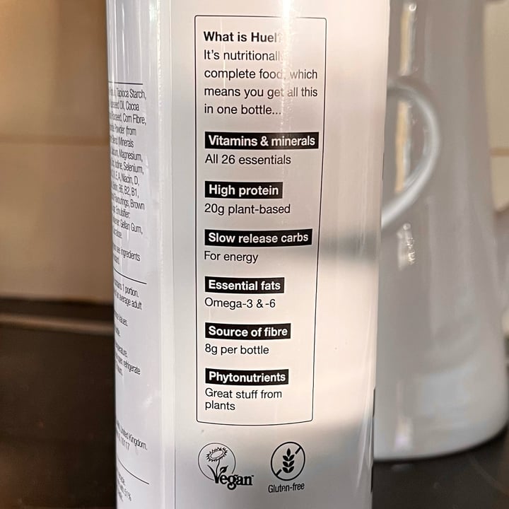 photo of Huel Chocolate Drink shared by @mtp on  14 Apr 2023 - review